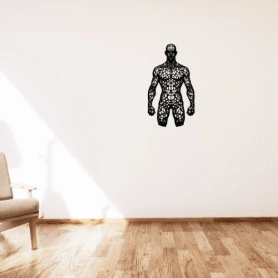 Trang trí tường Golem Voronoi