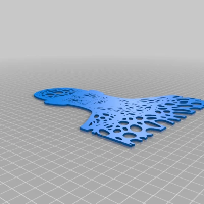 Trang trí tường Golem Voronoi