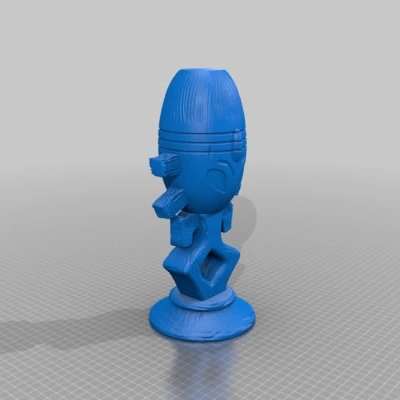 Tượng Horga'hn từ Star Trek. Ghép cho máy in cao