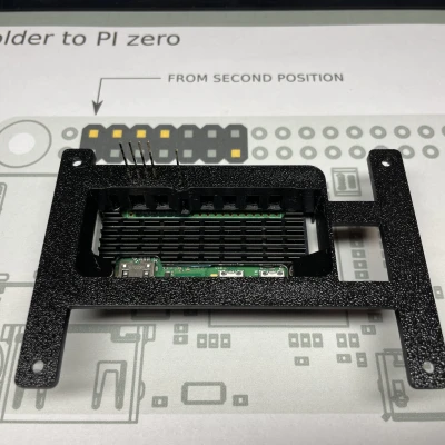 Giá đỡ Raspberry Pi Zero 2 W + Heatsink cho Prusa i3 MK3S Prusa Link