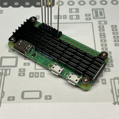 Giá đỡ Raspberry Pi Zero 2 W + Heatsink cho Prusa i3 MK3S Prusa Link