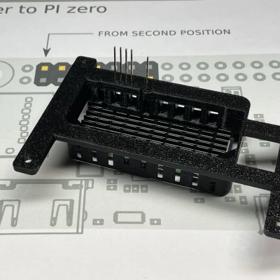 Giá đỡ Raspberry Pi Zero 2 W + Heatsink cho Prusa i3 MK3S Prusa Link