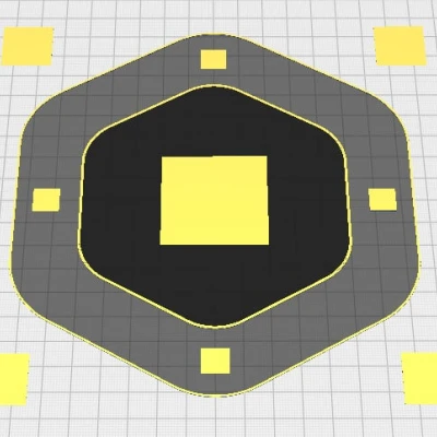 in thử (lớp 1 - bám dính - z-offset)