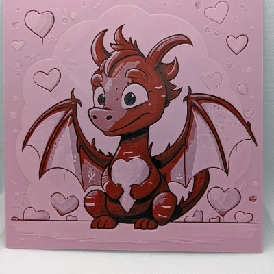 Mô hình Rồng Ngày Lễ Tình Nhân