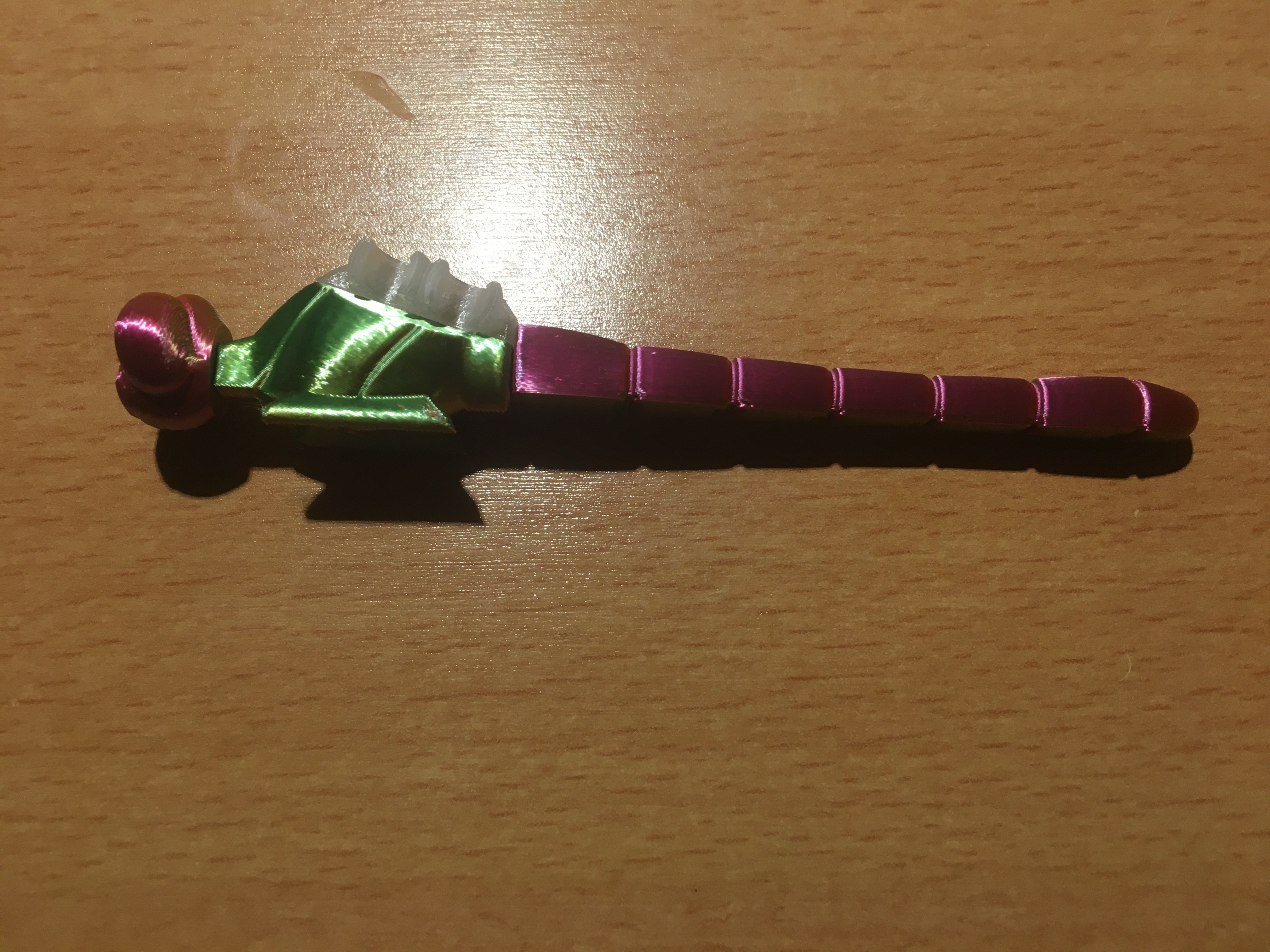 Gốc cánh PETG và thân PLA cho Voronoi Dragonfly