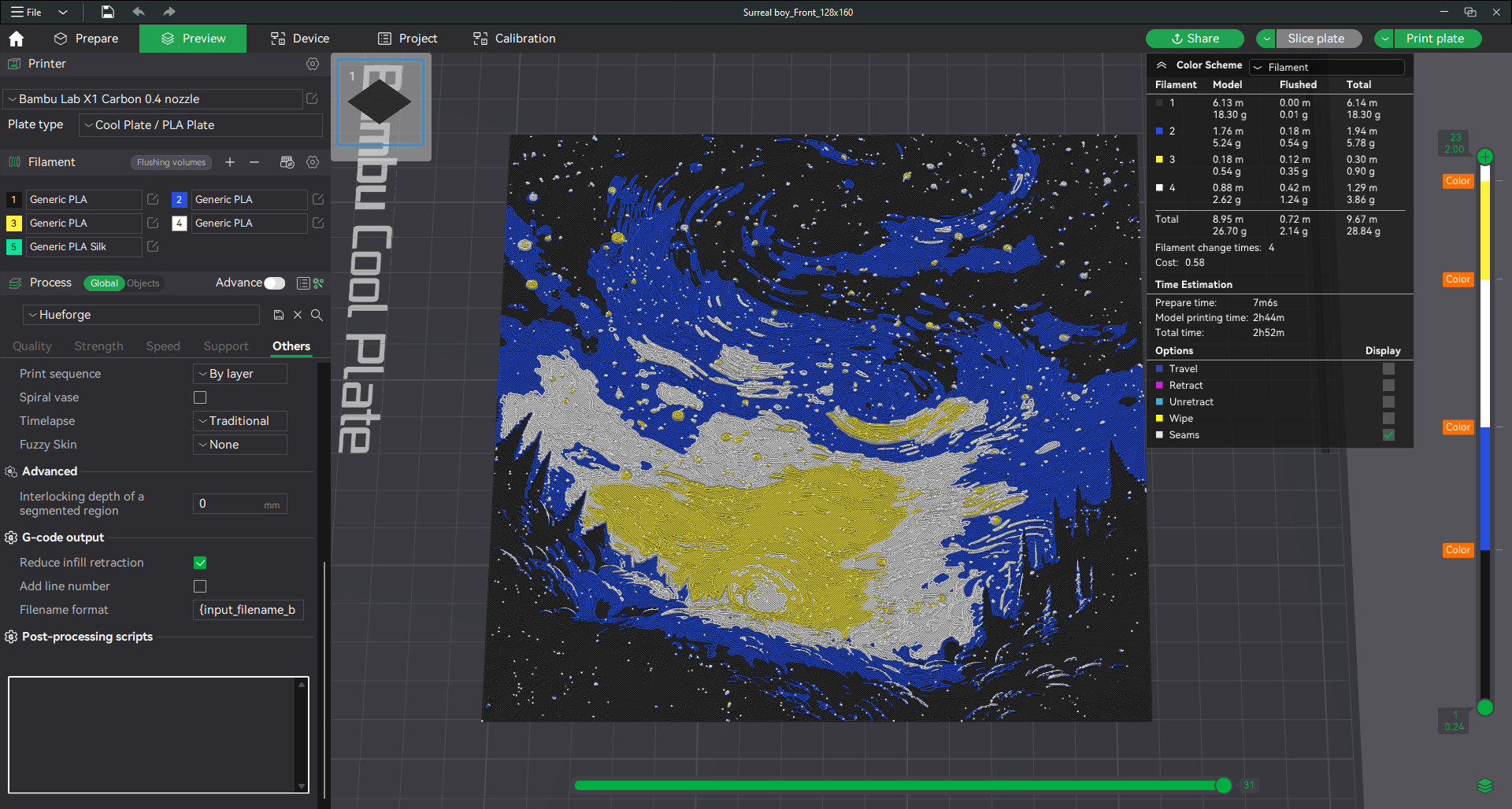 Mô hình in 3D: Đêm Đầy Sao