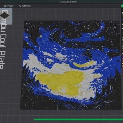 Mô hình in 3D: Đêm Đầy Sao