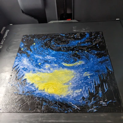 Mô hình in 3D: Đêm Đầy Sao