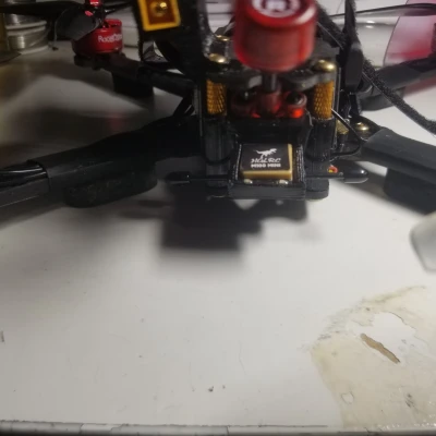 Giá Đỡ Ăng-ten ELRS, VTX và GPS cho Khung HSKRC XL5/6/7/8/9 (hoặc khoảng cách 27mm)