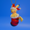 PIKACHU - DECOR ĐÓN GIÁNG SINH HÌNH POKEMON - Thumbnail 2