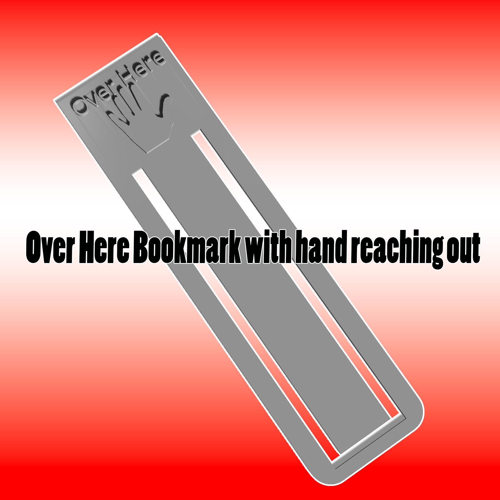 Bookmark Bàn Tay Vươn Ra Từ Sách