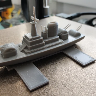 mô hình tàu chiến