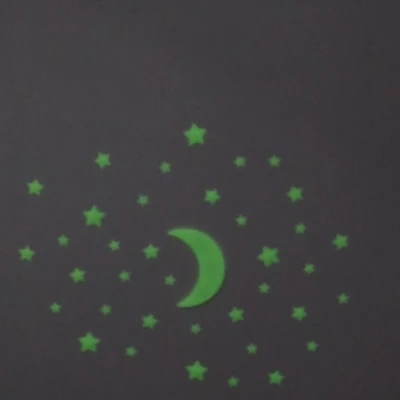 Mặt Trăng Và Các Vì Sao Phát Sáng