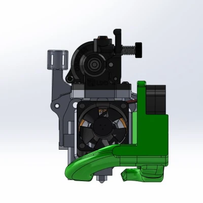 Ống Dẫn Quạt Tùy Chỉnh Đầu Máy Anycubic Kobra Go (Để Cộng Đồng Kiểm Tra)