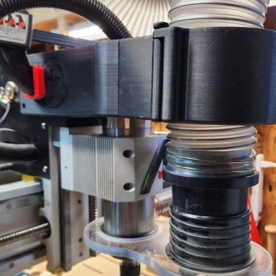 Giá Đỡ Dây Hút Bụi Cho Máy CNC Axiom