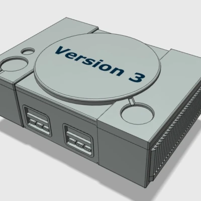 Vỏ Case Playstation Pi Tiny V.3 (Dùng cho Raspberry Pi 2 + 3)