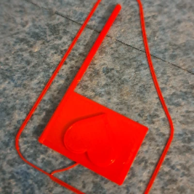 Cờ Benchy Trái Tim/Valentine