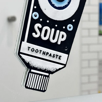 Kem đánh răng Súp Nhãn Cầu