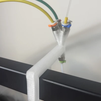 Bộ Dẫn Dây Filament Sau Cho Ankermake M5C Có Bộ Chia 4 Ra 1