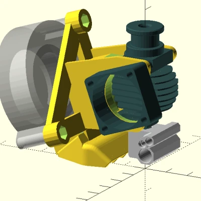 Ốp chụp quạt & đế gắn Slice Eng Copperhead