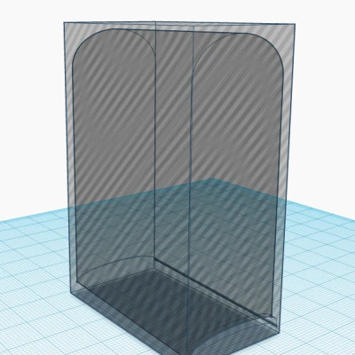 Hộp Đựng Dao Cạo Râu (in ngược không cần support)