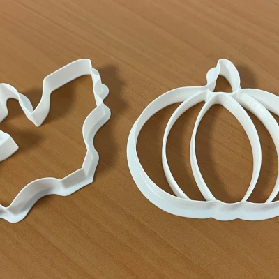 Khuôn Cắt Halloween - Dơi và Bí Ngô