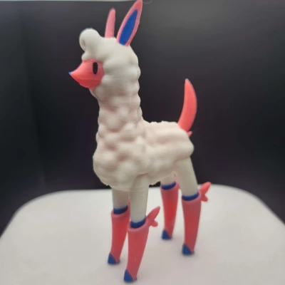 Melpaca Đa Sắc Từ Palworld