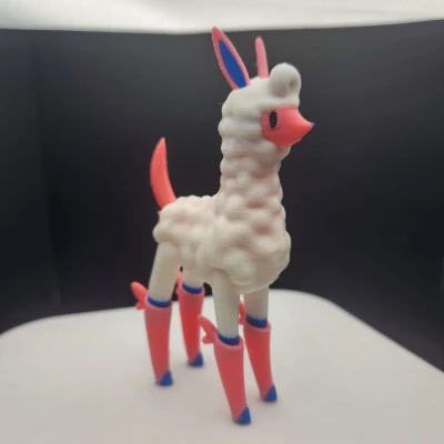 Melpaca Đa Sắc Từ Palworld