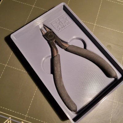 Khay Gridfinity đựng kìm cắt Tamiya Side Cutter