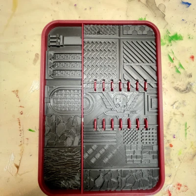 Đế l&ocirc; tr&ocirc;n sơn texture cho kh&ocirc;ng gian ươn ướt Army Painter