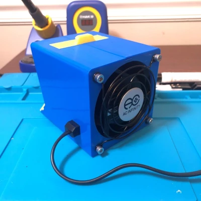 Máy hút khói tối giản in 3D không cần hàn