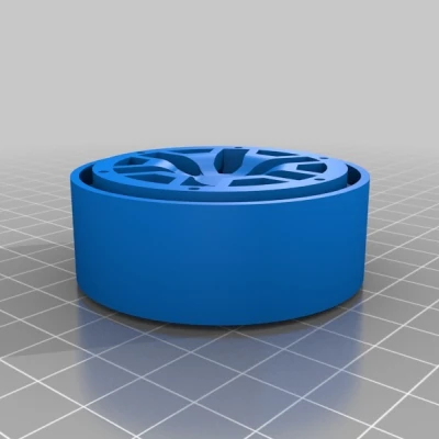 Bánh Xe Beadlock 1.9 Phong Cách GMC All Terrain Cho SCX10