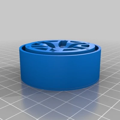 Bánh Xe Beadlock 1.9 Phong Cách GMC All Terrain Cho SCX10