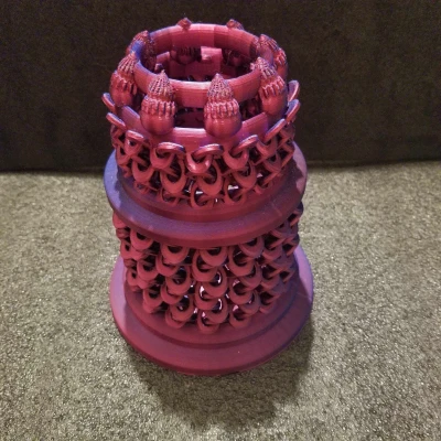 Shakaworld3D Bình Hoa Vảy Rồng Acorn