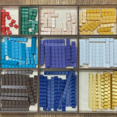 Bộ Thanh Hạt Montessori