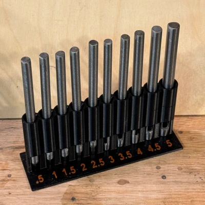 Kệ Đựng Bộ Dụng Cụ Đục Lỗ Da