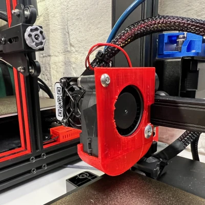 Ender 2 Pro Tối Giản Gắn Quạt 5015