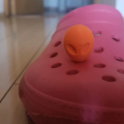 Móc Khóa Đầu Người Ngoài Hành Tinh Cho Giày Crocs