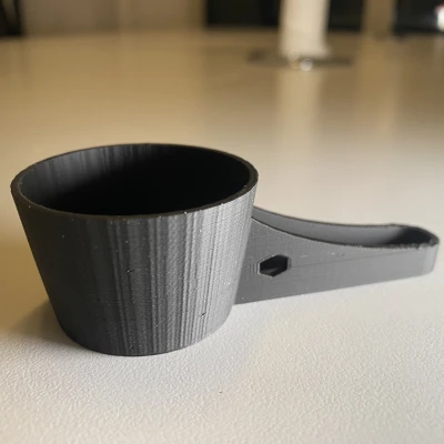 Muỗng đong bột dễ in 3D