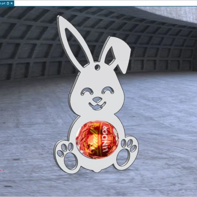 Thỏ Phục Sinh Lindor (^.^)