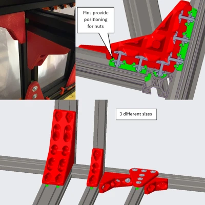 Các Bộ phận Nhôm Định Hình 3030; 3060