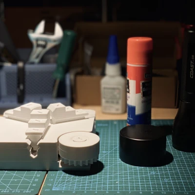 Mô hình Máy kẹp 3 chấu chức năng