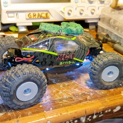 Bánh Xe Có Trọng Lượng cho Axial AX24 (1/24 AX24 XC-1 4WS CRAWLER)