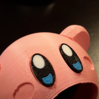 Mắt Kirby chia làm ba phần riêng biệt