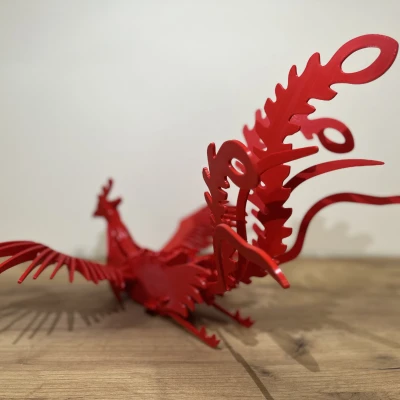 Xếp hình "Phượng Hoàng" 3D - 63 mảnh