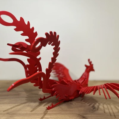 Xếp hình "Phượng Hoàng" 3D - 63 mảnh