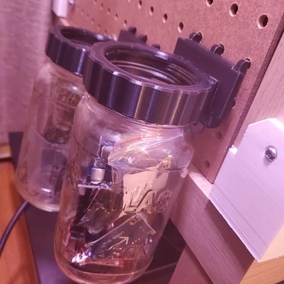 Adapter Hũ Mason Nối Peg Board