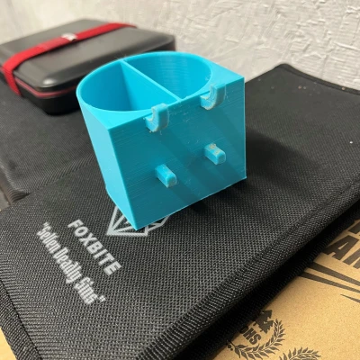 Đế Đựng Tăm Bông/Tăm Xỉa Răng Cho Pegboard