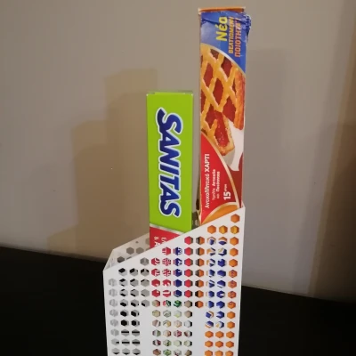 Hộp đựng giấy bạc, màng bọc thực phẩm và giấy nến trong bếp