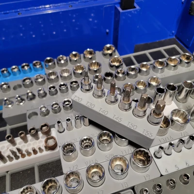 Kệ Giữ Socket Husky T20 đến T55 Chuẩn Gridfinity